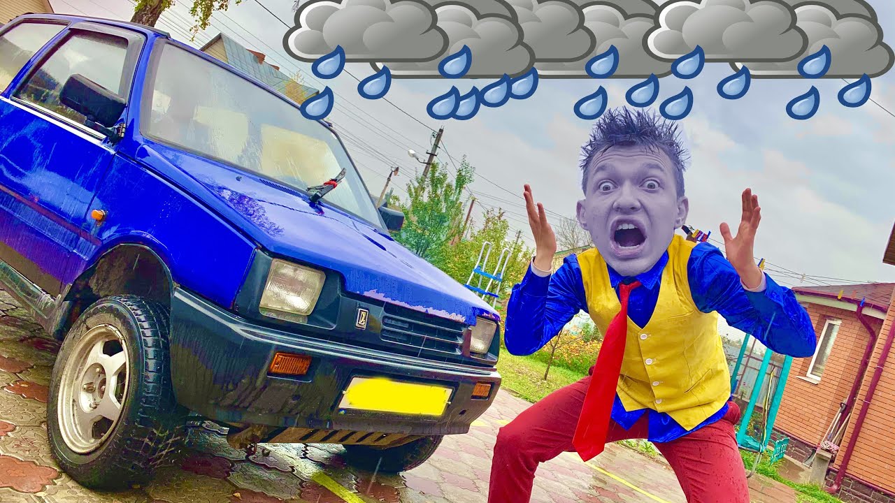 Mr. Joe VS Bad Weather found Broken and Warm Car Russian Mini Cooper 13+