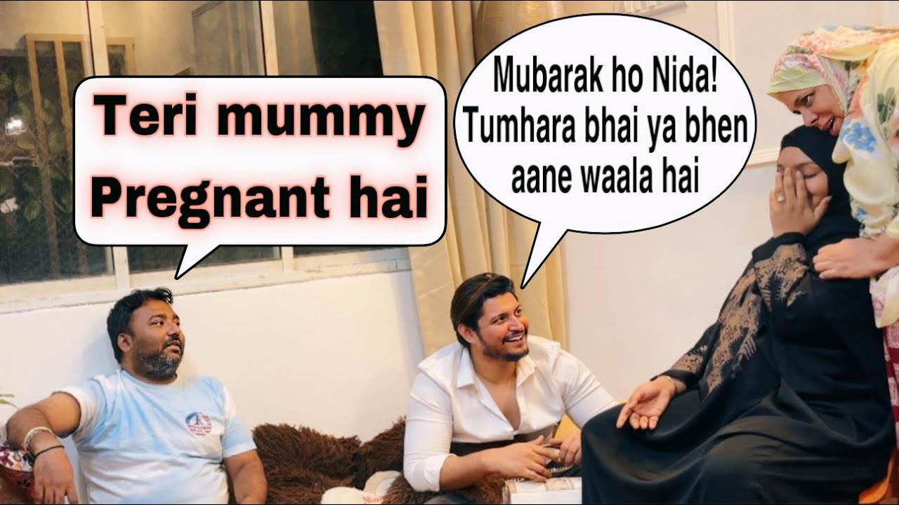 Pregnancy Prank On Nida Sufiyan 😋 Nida Roone Laggi