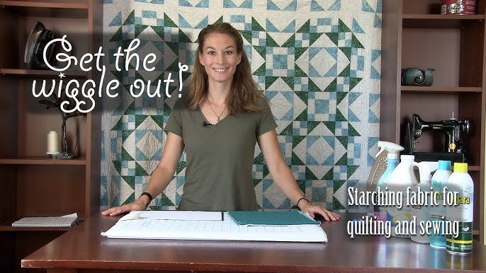 Tutorial + Tips: Using Starch to Make Piecing Your Quilts Easier – whole  circle studio