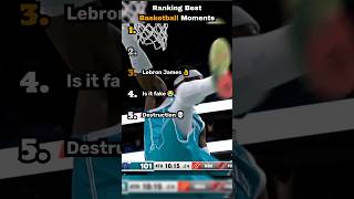 Ranking Best Basketball Moments 🏀