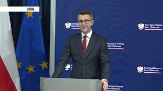 Piotr Müller: Białoruś powinna otrzymać analogiczne sankcje jak Rosja.