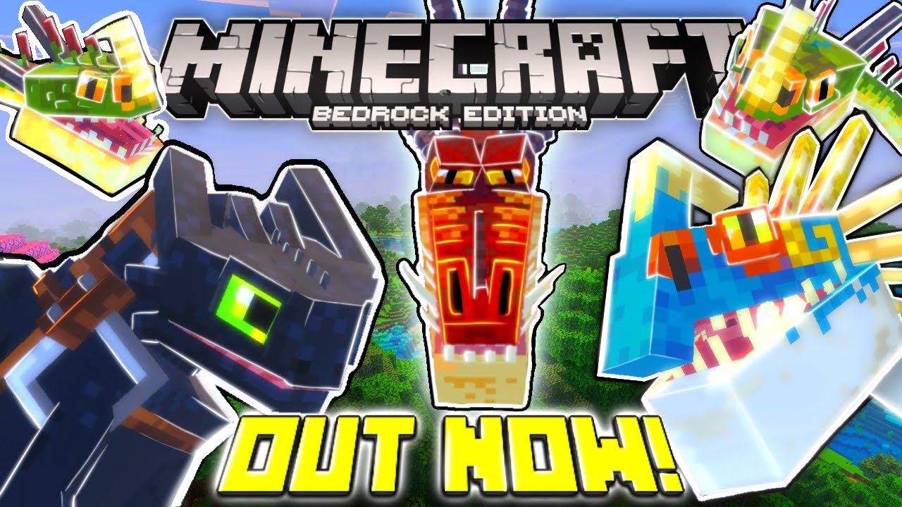 How to Train your Dragon is NOW in Minecraft BEDROCK EDITION