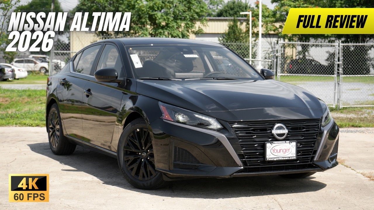 Thumbnail for 2026 Nissan Altima Review | UNDER $28K!!!