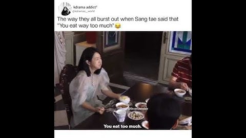 The way they all burst out when Sang tae said that "You eat way too much" 😂 #shorts