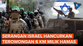 Israel Klaim Hancurkan Terowongan Hamas Sepanjang 6 Km Korban Sipil Bertambah