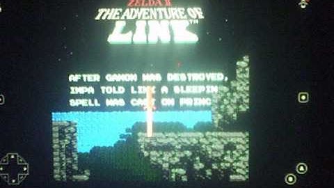 Zelda 2 Adventure of Link Intro NES.