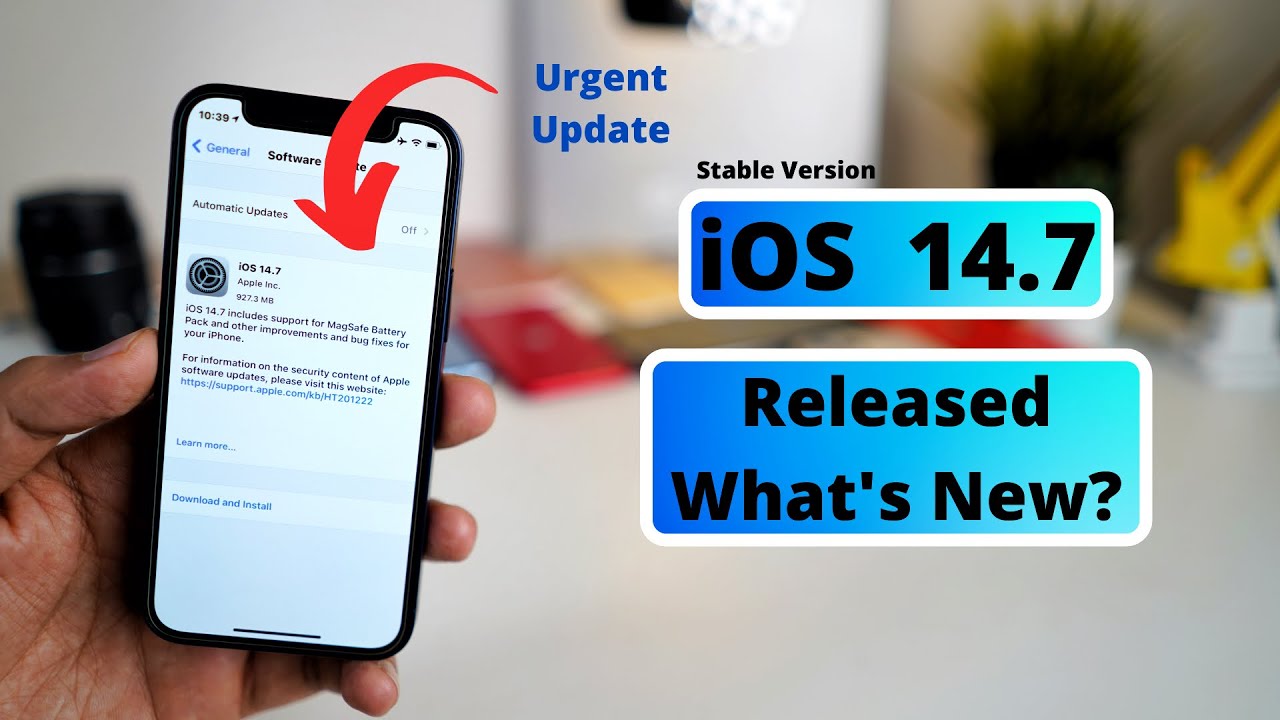 iOS 14.7 Final Version Released | What's new | Should you update? - YouTube