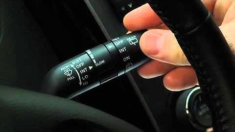 2011 - 2007 Mazda CX-9 Variable Wipers Washers Tutorial