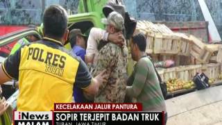 Kecelakaan maut yang melibatkan truk bermuatan jeruk terjadi di jalur Pantura - iNews Malam 02/10