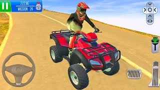 ATV Taxi Bike High Hill Mountain Racing Game | Atv Bike Games | Bike Parking Game 3D screenshot 4