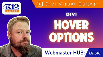 K12Press Tutorial: Divi Hover Options