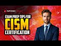 Top CISM Exam Preparation Tips | Crack the CISM Certification Expert Strategies