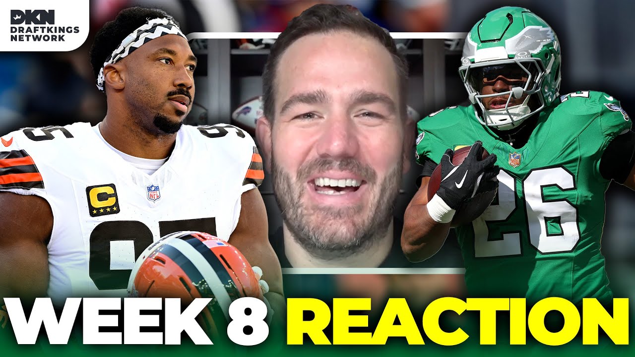 2025 NFL Week 8 REACTION! 2025 NFL Week 8 REACTION!