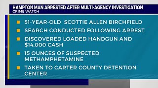 CCSO: Man with 400+ grams of meth arrested