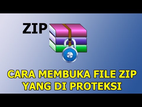 Video: Cara Membuka Folder Zip Yang Dimampatkan