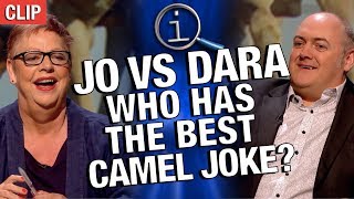 QI | Jo vs Dara: Who Has The Best Camel joke?