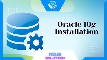 Oracle Database 10g Installation Process | Database | Bangla Tutorial | AIUB SOLUTION