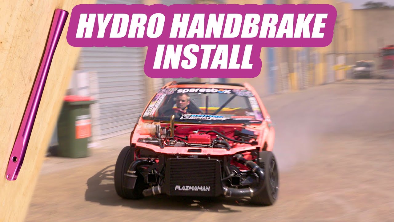 Bazza the XR6 Turbo gets a Hydraulic Handbrake and Brake System Upgrade