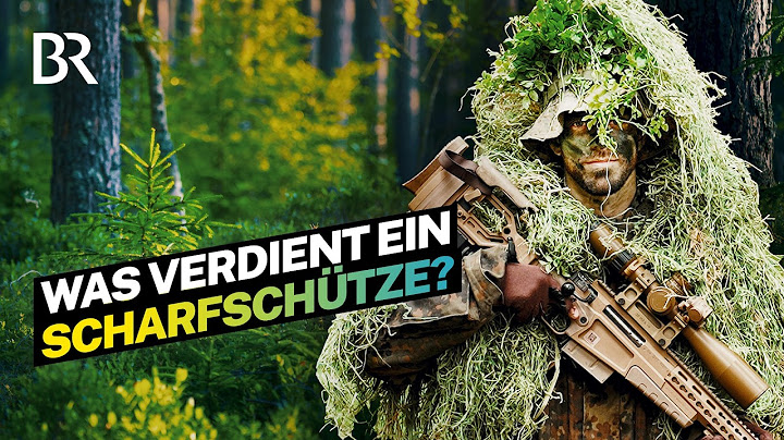 Mit Waffe & viel Verantwortung: Gehalt eines Scharfschützen der Bundeswehr | Lohnt sich das? | BR