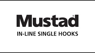 MUSTAD In-Line Single Hooks