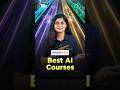 Top 5 Online Artificial Intelligence Courses | 5 Best AI Courses In 2026 | #Shorts | #Simplilearn