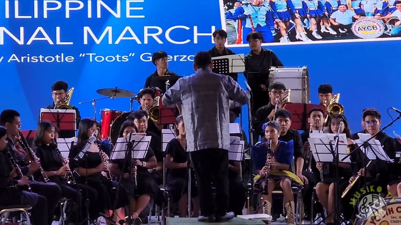 Philippine Regional March - Antipolo Youth Concert Band Majorettes