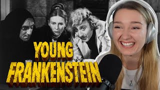 My FIRST Time Watching Young Frankenstein \& I COULDN'T STOP LAUGHING!