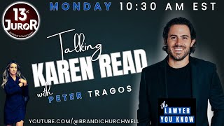 LYK Peter Tragos Joins me LIVE to talk Karen Read
Lawyer You Know Peter Tragos joins the 13th Jurors LIVE to talk all things Karen Read before the start of the 2nd trial!
Find Peters legal breakdowns at youtube.com/@LawyerYouKnow LYK Peter Tragos Joins me LIVE to talk Karen Read