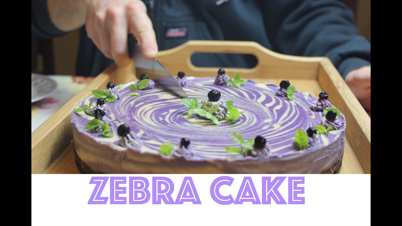 BEST RAW Zebra Cake ever :D