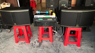 🛑 Karaoke set with 30 used speakers worth tens of millions for customers, just pair it properly a...