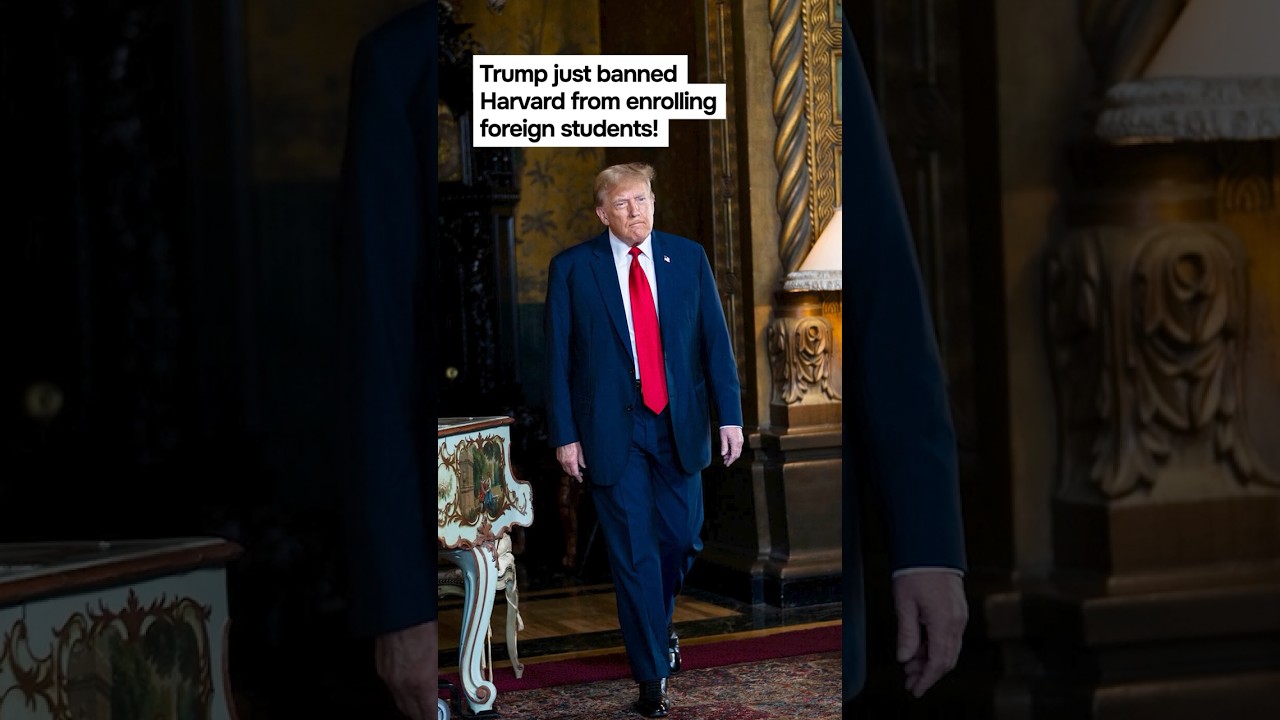 Trump Bans Foreign Students in Harvard 