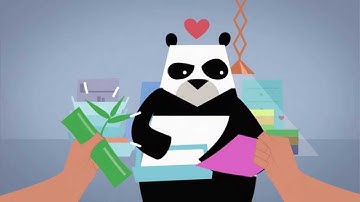 Google Panda - Simple and cute explainer video