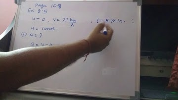 Motion Physics Class 9  Example 8.5 NCERT CBSE by Gagan Deep Ahuja