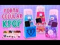 Haz tu propio PORTA CARGADOR de CELULAR (FÁCIL) ♡ BIG BANG, VIXX, EXO | DIY KPOP | Fabbi Lee