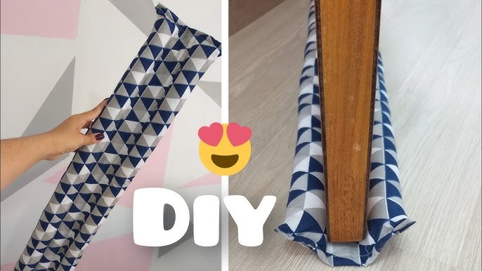 DIY: TOPE O BURLETE PARA TUS PUERTAS previene ruído, polvo e