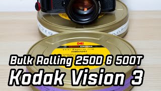 Bulk Rolling Kodak Vision 3 250D &amp; 500T