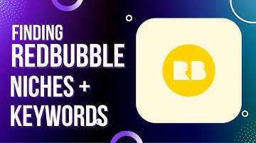 Finding Redbubble Keywords and Niches Using My Own Research methods