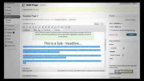 Want a high converting landing page? Instabuilder 2.0 The Ultimate Wordpress Marketing Plugin