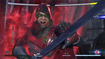 Learning Robin, Day 1 Injustice 2 Combos