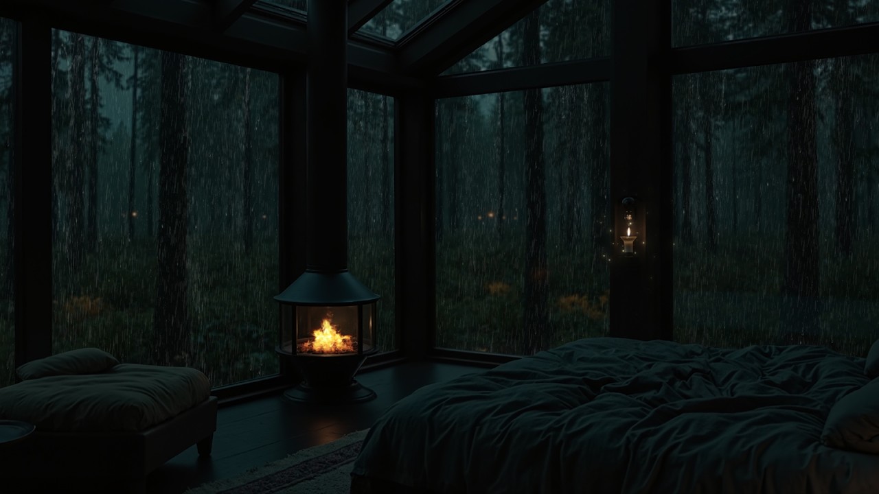 Тихий Дождь В Лесу 🌧 | Высвободите Мелатонин, Отпустите Негатив И Попрощайтесь С Бессонницей