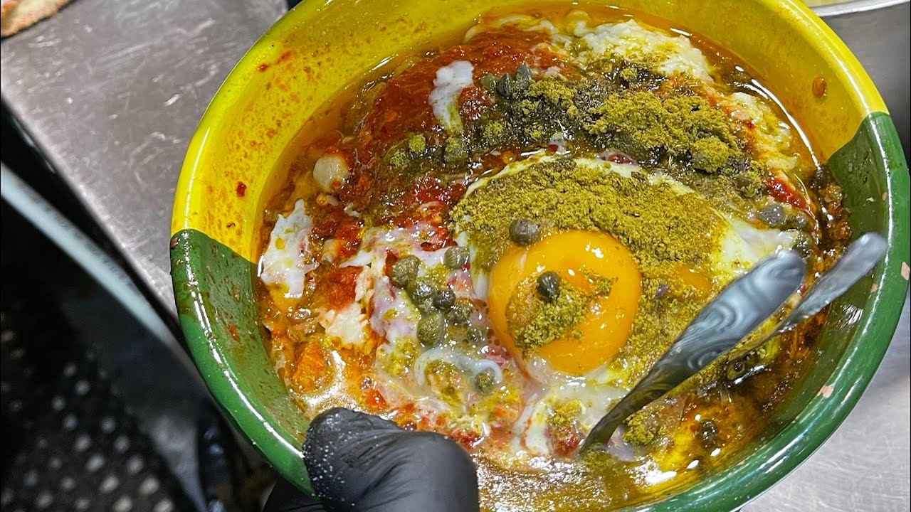 لبلابي، هرڤمة، صحن تونسي ومقرونة عند وليد في المرسى عند Omri Junior For Tunisian Street Food 🇹🇳