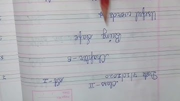 Class 2 evs chapter 8 Being safe useful words