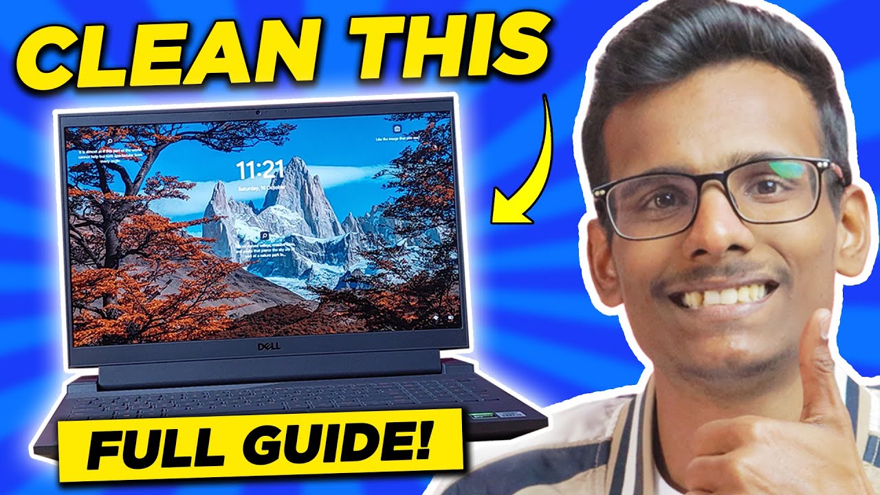 How To Clean GAMING Laptops? ft. Dell G15 Performance Booster Video