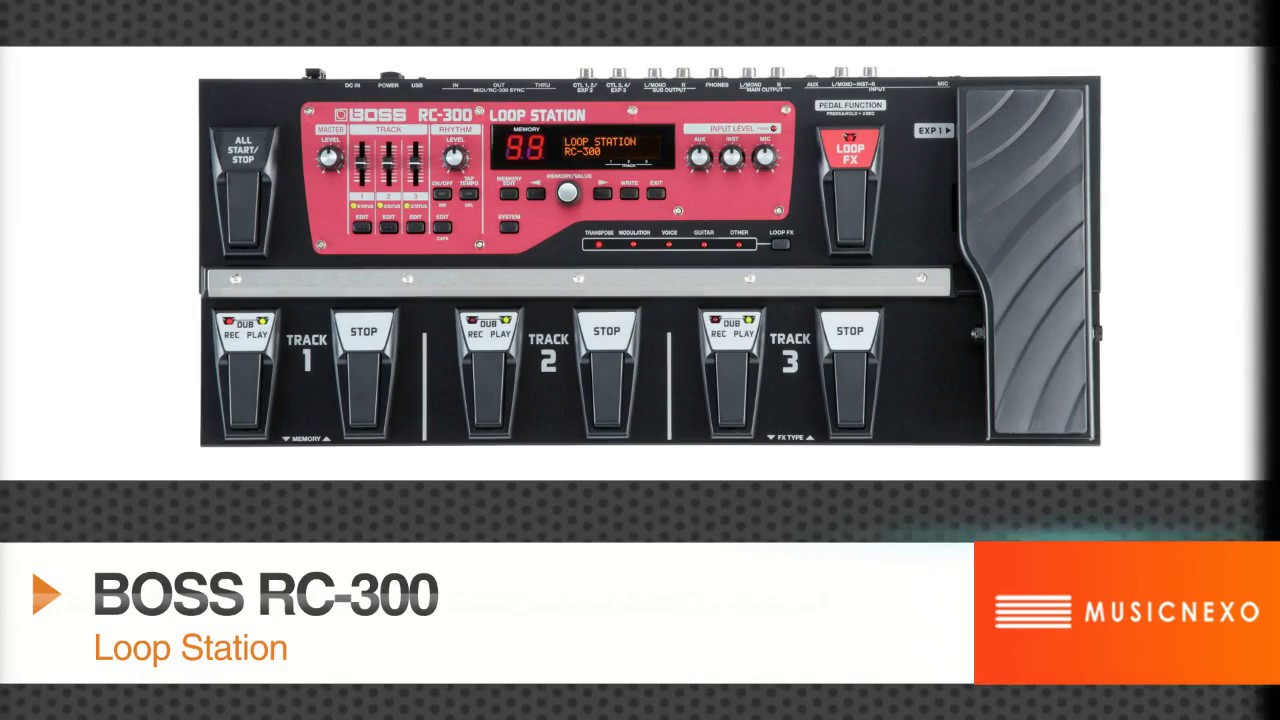 BOSS RC-300 Loop Station
