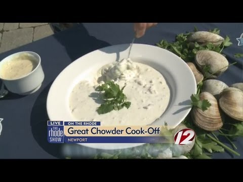 Chefs Prepare Clam Chowder for Great Chowder Cook-Off