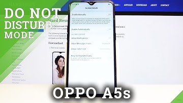 How to Activate DND in OPPO A5s – Do Not Disturb Mode