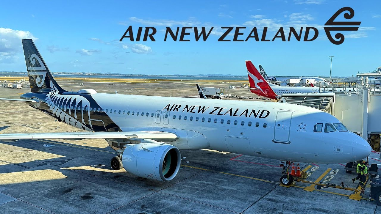 🇳🇿 Christchurch CHC - Auckland AKL Air New Zealand Airbus A320 [Full Flight Report]