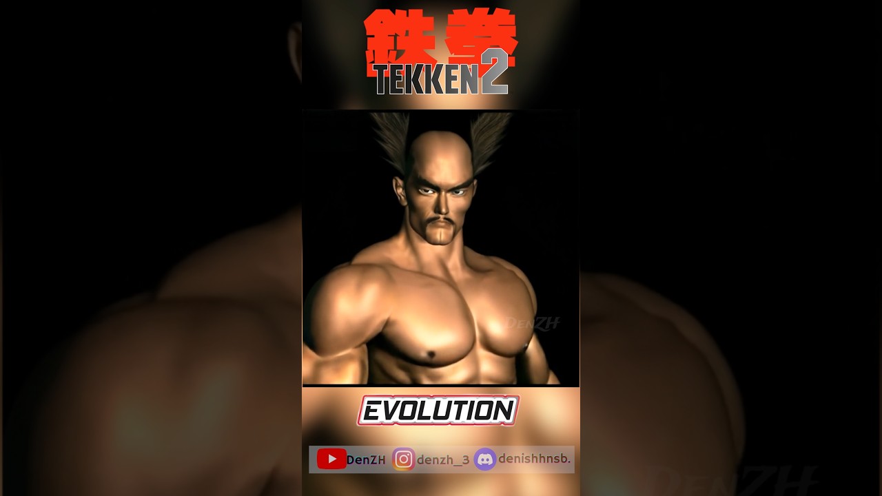 Heihachi Mishima Evolution with Ai Smooth Transition 