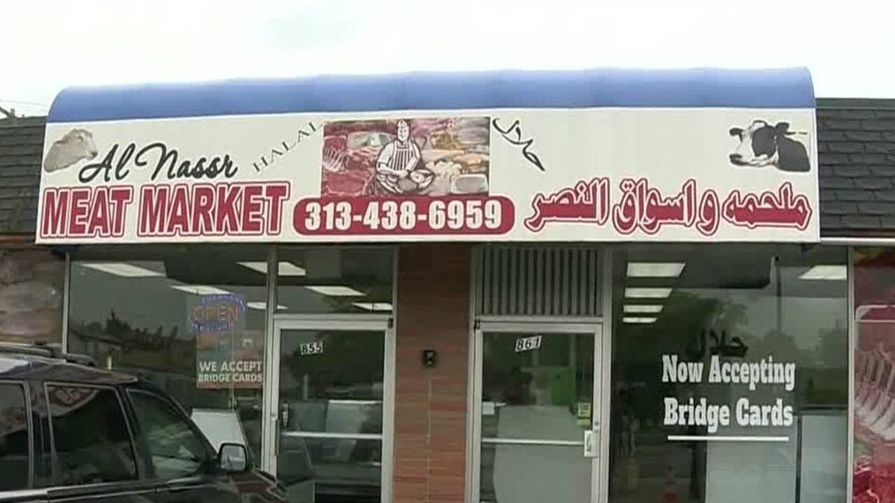 Health inspectors visit store that sold meat delivered with van, shopping cart