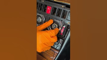 dashboard lights without function #mechanic #repair #mercedes #w124 #250d #classiccar #lights #diy